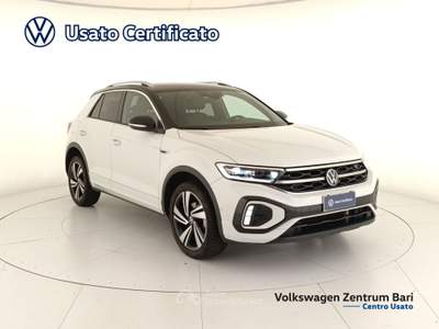 Volkswagen T-Roc 1.5 tsi r-line Bianco usata Bari