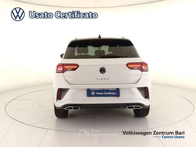 Volkswagen T-Roc 1.5 tsi r-line Bianco usata Bari