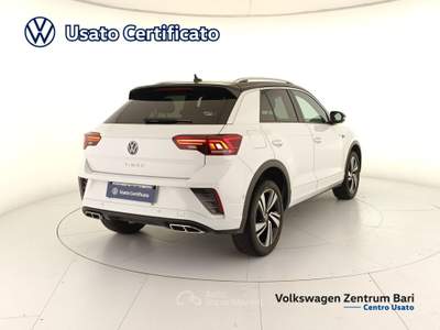 Volkswagen T-Roc 1.5 tsi r-line Bianco usata Bari