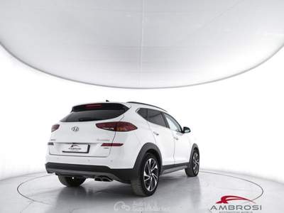 Hyundai Tucson 1.6 CRDi 136CV 48V DCT Exellence Bianco usata Corciano
