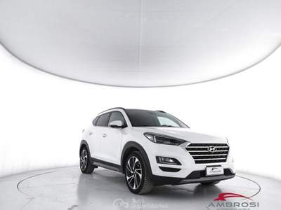 Hyundai Tucson 1.6 CRDi 136CV 48V DCT Exellence Bianco usata Corciano