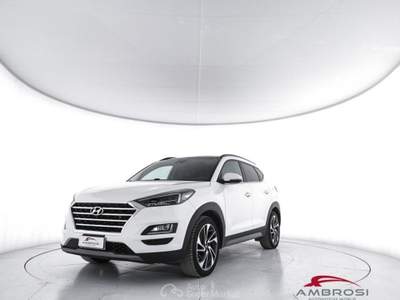 Hyundai Tucson 1.6 CRDi 136CV 48V DCT Exellence Bianco usata Corciano