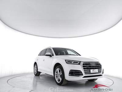 Audi Q5 2.0 TDI 190 CV quattro S tronic S line plus Bianco usata Corciano