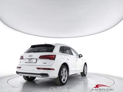Audi Q5 2.0 TDI 190 CV quattro S tronic S line plus Bianco usata Corciano