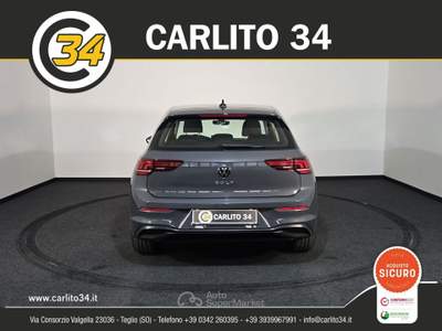 Volkswagen Golf 2.0 tdi Life 115cv Grigio usata Teglio