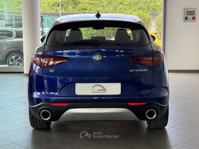 Alfa Romeo Stelvio 2.0 Turbo 200 cv AT8 Q4 SUPER MY21 Blu/Azzurro usata Cesano Maderno