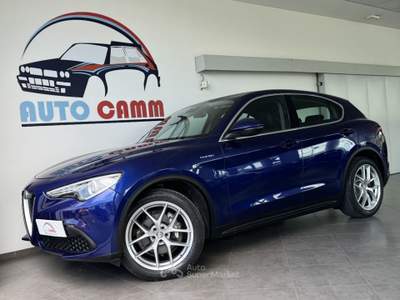 Alfa Romeo Stelvio 2.0 Turbo 200 cv AT8 Q4 SUPER MY21 Blu/Azzurro usata Cesano Maderno