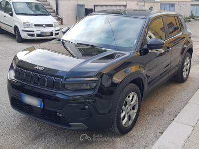 Jeep Avenger "Unico Propietario" Nero usata Minervino Murge