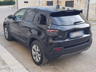 Jeep Avenger "Unico Propietario" Nero usata Minervino Murge