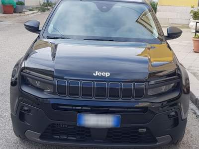 Jeep Avenger "Unico Propietario" Nero usata Minervino Murge