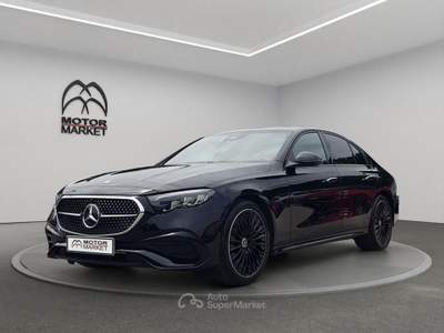 Mercedes-Benz Classe E 220 d AMG Line Advanced 9G-Tronic Nero usata Roma