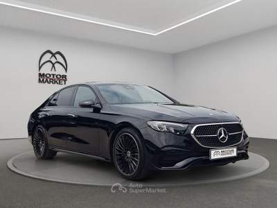 Mercedes-Benz Classe E 220 d AMG Line Advanced 9G-Tronic Nero usata Roma