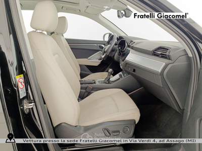 Audi Q3 45 2.0 tfsi business advanced quattro s-tronic Nero usata Assago