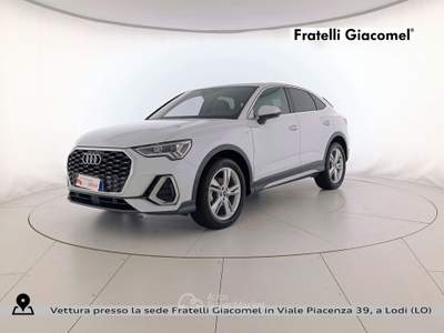 Audi Q3 sportback 35 2.0 tdi s line edition s-tronic Bianco usata Assago