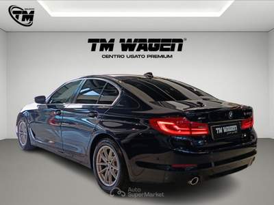 BMW Serie 5 520d  - 520d xdrive business Blu/Azzurro usata Firenze
