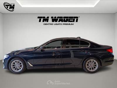 BMW Serie 5 520d  - 520d xdrive business Blu/Azzurro usata Firenze