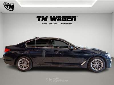 BMW Serie 5 520d  - 520d xdrive business Blu/Azzurro usata Firenze