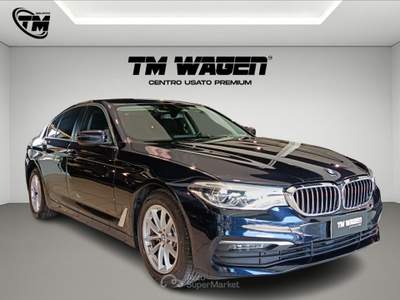 BMW Serie 5 520d  - 520d xdrive business Blu/Azzurro usata Firenze