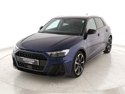 Audi A1 A1 sportback 30 1.0 tfsi identity black 116cv s-tronic Blu/Azzurro usata San Vendemiano