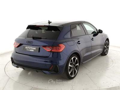 Audi A1 A1 sportback 30 1.0 tfsi identity black 116cv s-tronic Blu/Azzurro usata San Vendemiano