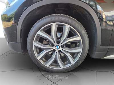 BMW X1 X1 sdrive 18d xline auto Nero usata Porto Mantovano