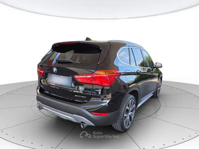 BMW X1 X1 sdrive 18d xline auto Nero usata Porto Mantovano