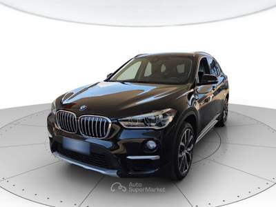 BMW X1 X1 sdrive 18d xline auto Nero usata Porto Mantovano