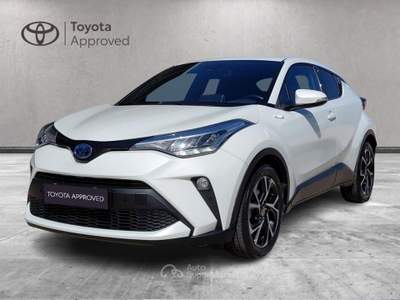 Toyota C-HR 2.0H (184CV) E-CVT Trend Bianco usata Cagliari
