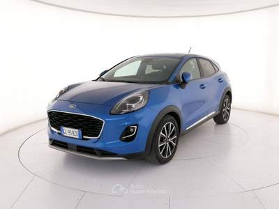 Ford Puma 1.0 ecoboost h Titanium s&s 125cv Blu/Azzurro usata Roma