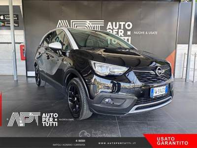 Opel Crossland Crossland X 1.2 Design Line s&s 110cv auto my19 Rosso usata Napoli
