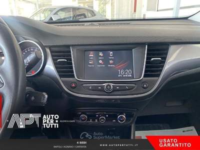Opel Crossland Crossland X 1.2 Design Line s&s 110cv auto my19 Rosso usata Napoli