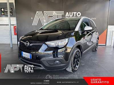 Opel Crossland Crossland X 1.2 Design Line s&s 110cv auto my19 Rosso usata Napoli