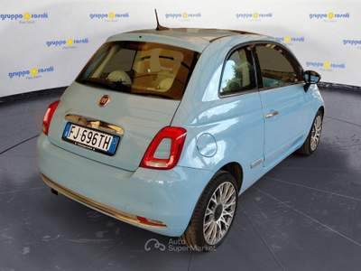 Fiat 500 (2015--->) 1.2 Lounge Blu/Azzurro usata Roma
