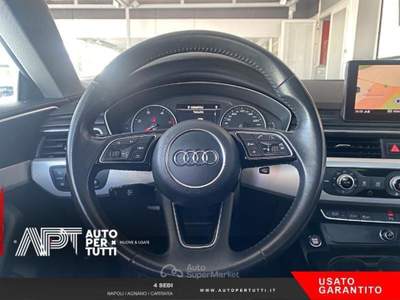 Audi A5 A5 Sportback 40 2.0 tdi quattro 190cv s-tronic Blu/Azzurro usata Napoli