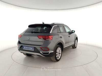Volkswagen T-Roc 1.0 TSI Style Grigio usata Massa