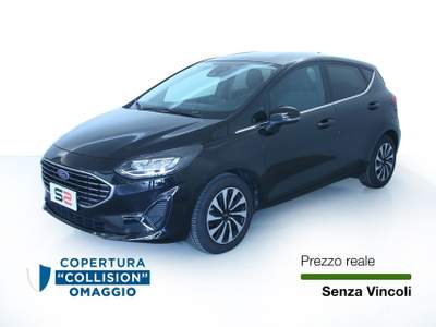 Ford Fiesta 1.0 EcoBoost Hybrid 125CV Titanium Privacy glass/Sensori parcheggio posteriori Nero usata Feltre