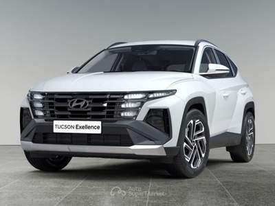 Hyundai Tucson 1.6 HEV 2wd 239cv Exellence Auto Bianco usata Varedo
