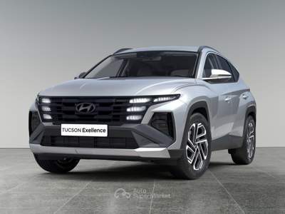 Hyundai Tucson 1.6 HEV 2wd 239cv Exellence Auto Argento usata Varedo