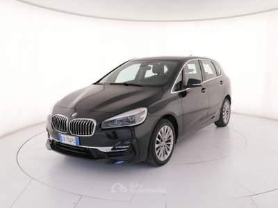 BMW Serie 2 Active Tourer 216d 216d Active Tourer auto Nero usata Roma