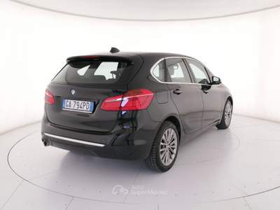 BMW Serie 2 Active Tourer 216d 216d Active Tourer auto Nero usata Roma