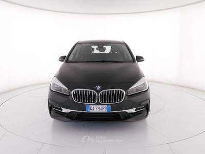 BMW Serie 2 Active Tourer 216d 216d Active Tourer auto Nero usata Roma