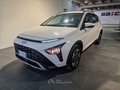 Hyundai Bayon 1.2 MPI XLine Bianco usata Mappano