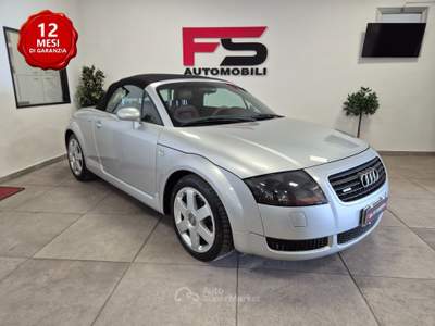 Audi TT Roadster 1.8 T 20V 225 CV cat quattro Argento usata Casalgrande