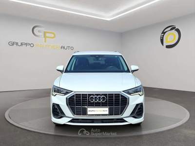 Audi Q3 Q3 II 2018 35 2.0 tdi S line edition s-tronic Bianco usata Pompei