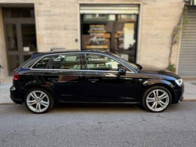 Audi A3 S tronic Ambition Nero usata Bari