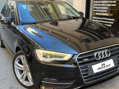 Audi A3 S tronic Ambition Nero usata Bari