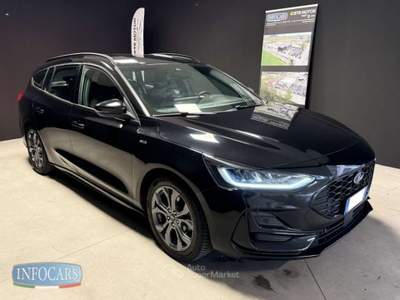 Ford Focus SW 1.0 EcoBoost 155 CV Powershift ST-line Nero usata Este