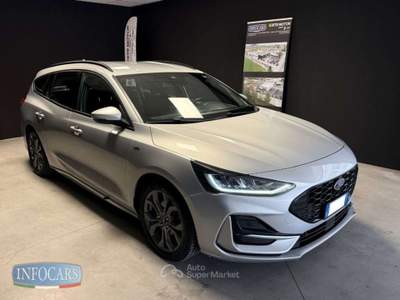 Ford Focus SW 1.0 EcoBoost 155 CV Powershift ST-line Promo Argento usata Este