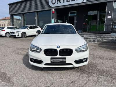 BMW Serie 1 116d 116d 5p. Advantage NEOPATENTATI Bianco usata Cerea