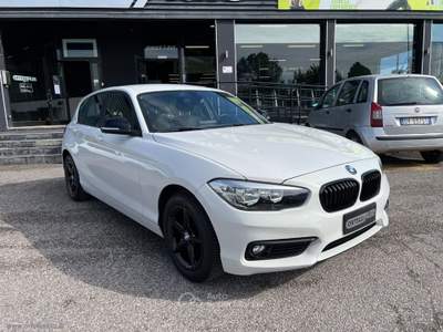BMW Serie 1 116d 116d 5p. Advantage NEOPATENTATI Bianco usata Cerea